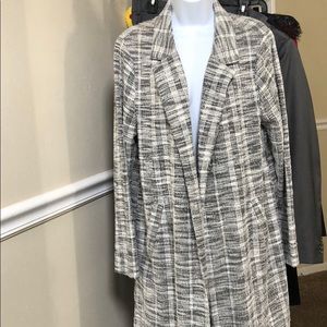 Black and White coat Size Large